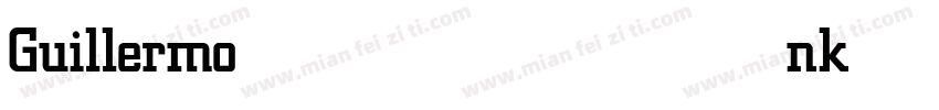Guillermonkey Medium字体转换